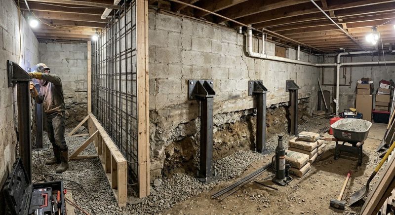 Basement Stabilization in Columbus, GA