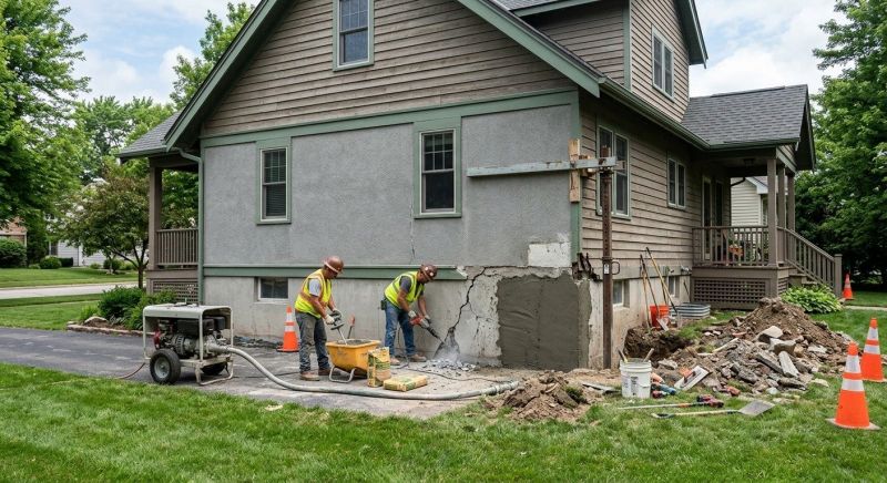 Building Foundation Repair in Upatoi, GA