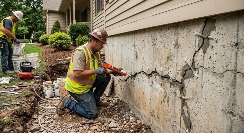 Cracked Foundation Repair in Fort Mitchell, AL