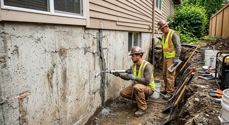 Cracked Foundation Repair in Columbus, GA