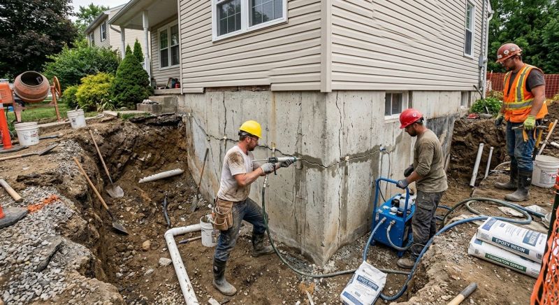 Cracked Foundation Repair in Phenix City, AL