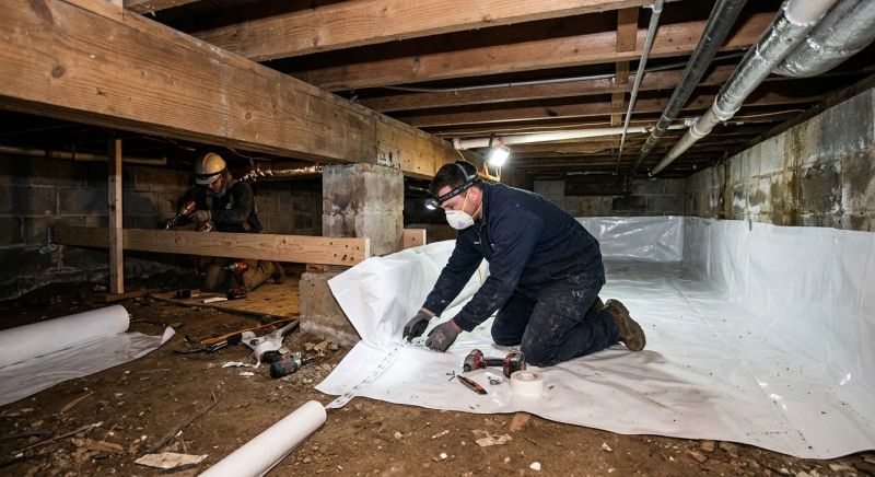 Crawl Space Leveling in Columbus, GA