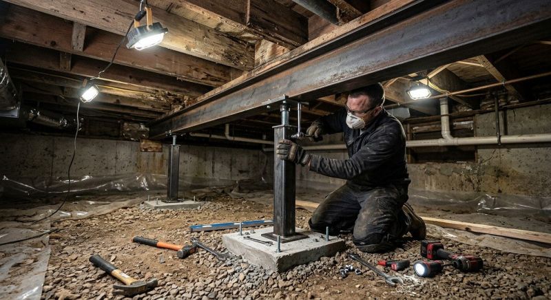 Crawlspace Structural Repair in Columbus, GA