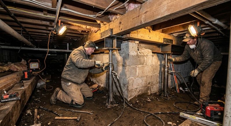 Deep Foundation Repair in Columbus, GA