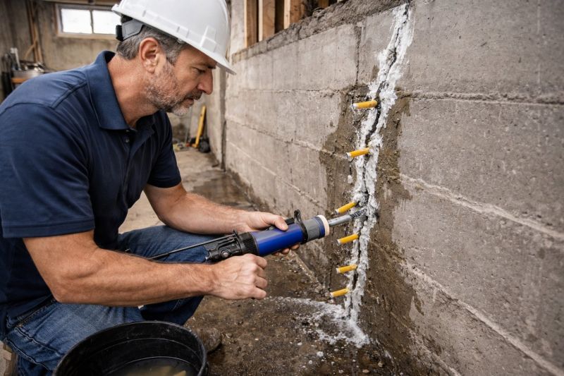 Foundation Crack Sealing in Columbus, GA