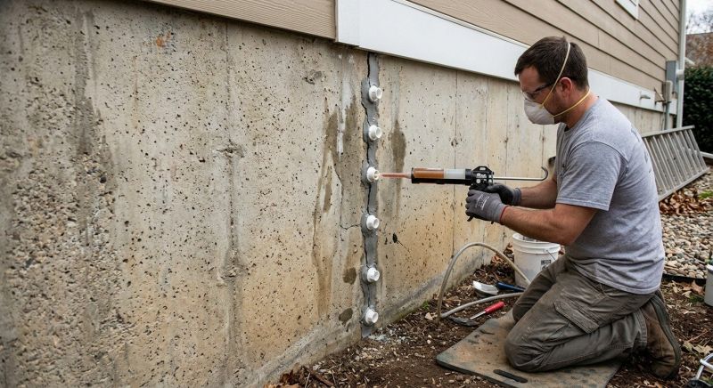 Foundation Crack Sealing in Columbus, GA