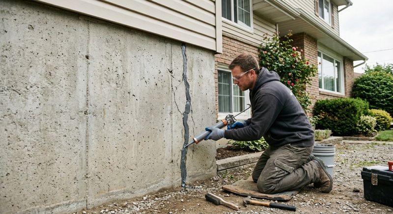 Foundation Crack Sealing in Columbus, GA