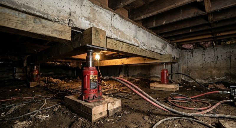 Foundation Jacking in Fort Mitchell, AL