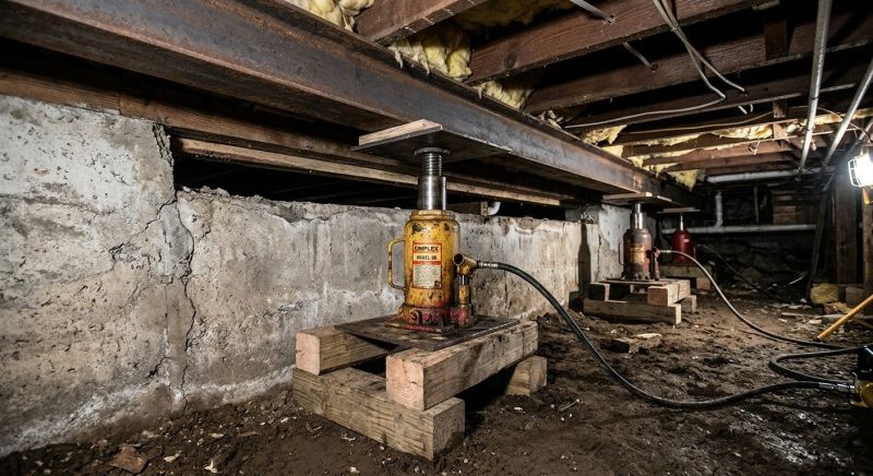 Foundation Jacking in Columbus, GA