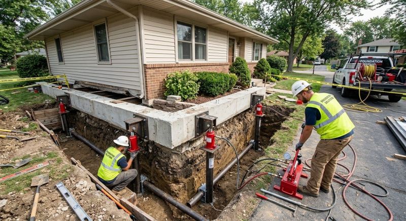 Foundation Jacking in Salem, AL