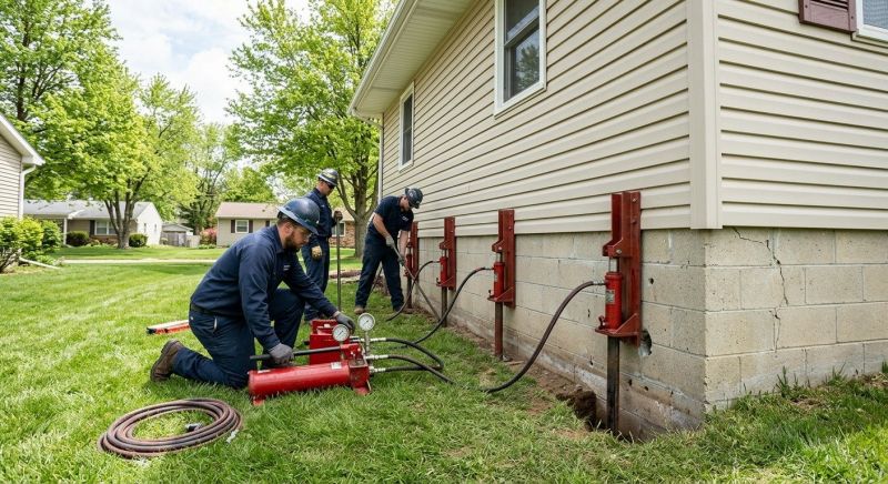 Foundation Jacking in Upatoi, GA