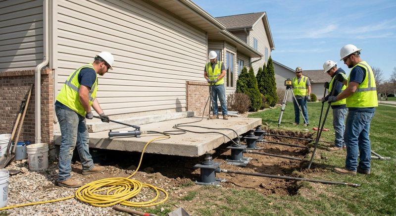 Foundation Lifting in Upatoi, GA