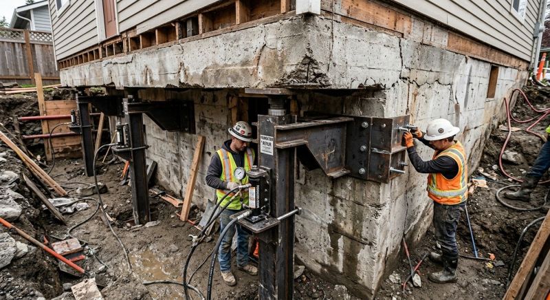 Foundation Lifting in Upatoi, GA