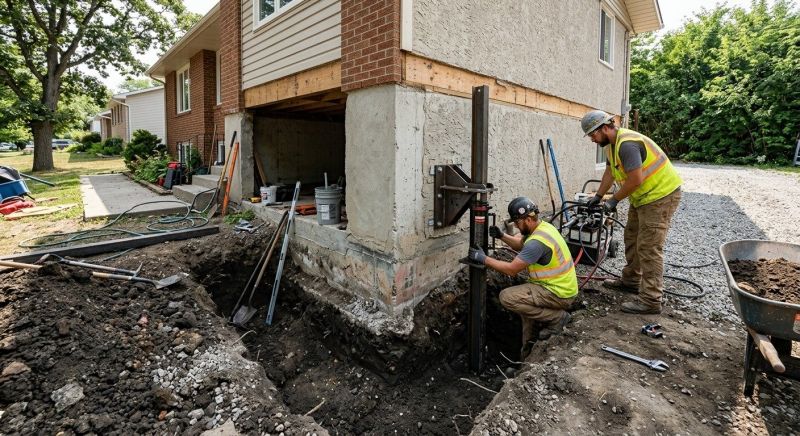 Foundation Pier Repair in Columbus, GA