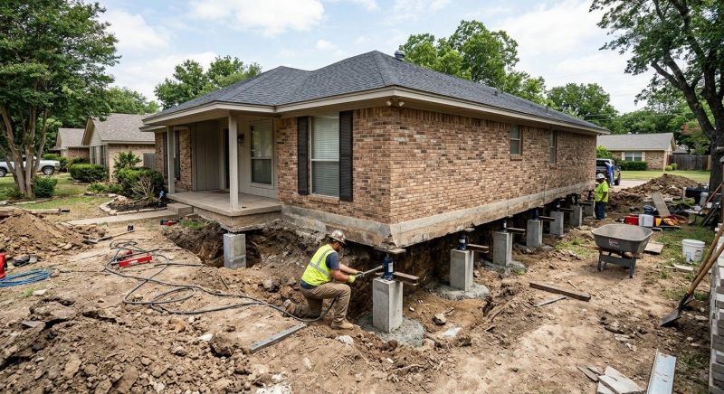 Foundation Raising in Upatoi, GA
