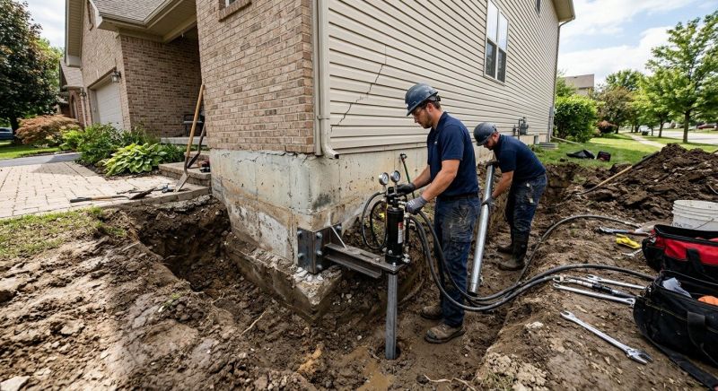 Foundation Settlement Repair in Columbus, GA