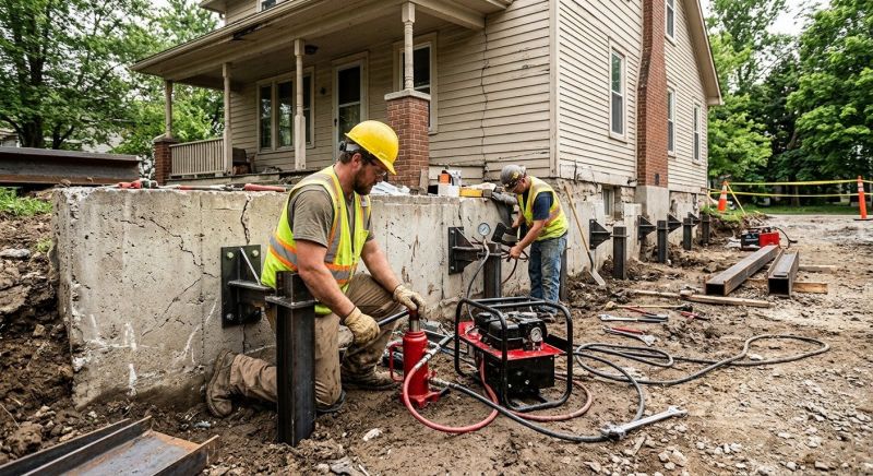 Foundation Stabilizing in Upatoi, GA