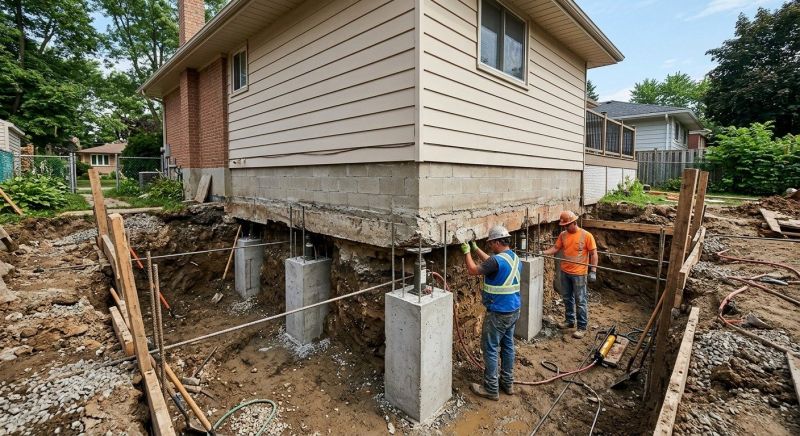 House Underpinning in Columbus, GA