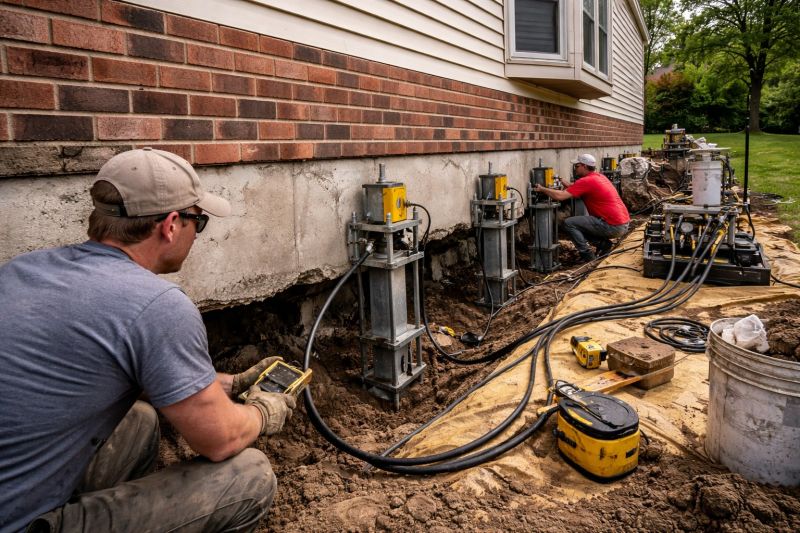 Settling Foundation Service in Fort Mitchell, AL
