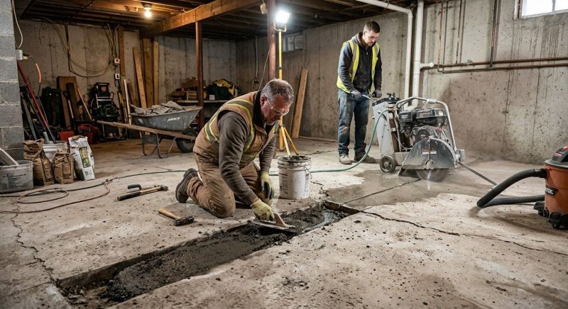 Slab Foundation Repair in Columbus, GA