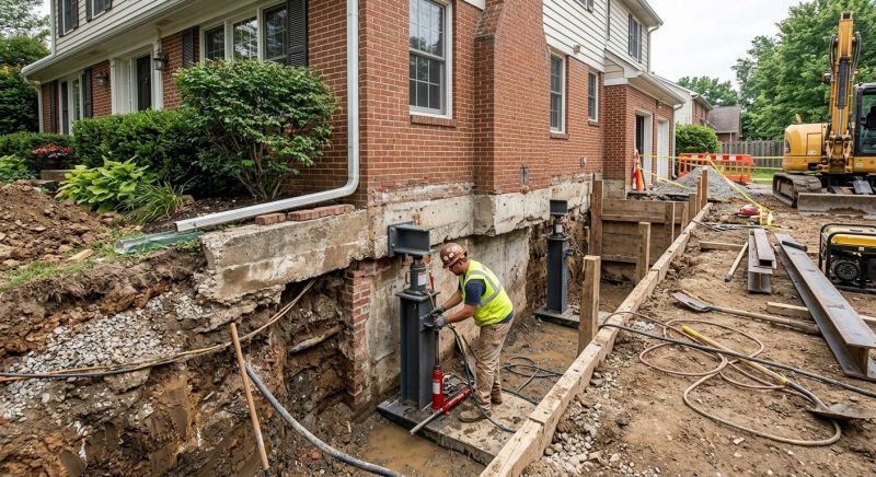 Structural Underpinning in Columbus, GA