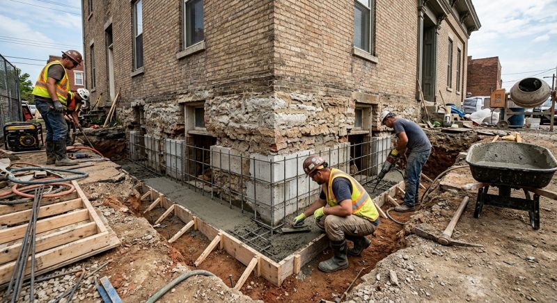 Structural Underpinning in Columbus, GA