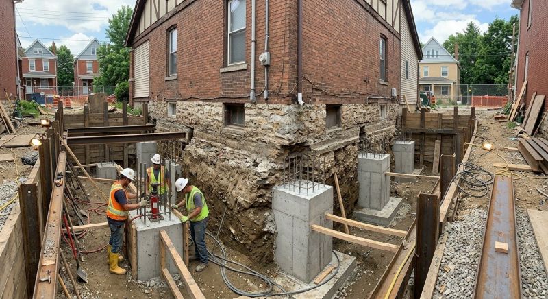 Structural Underpinning in Columbus, GA
